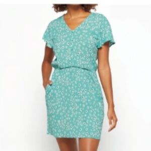 Aubrey Flutter Sleeve Dress